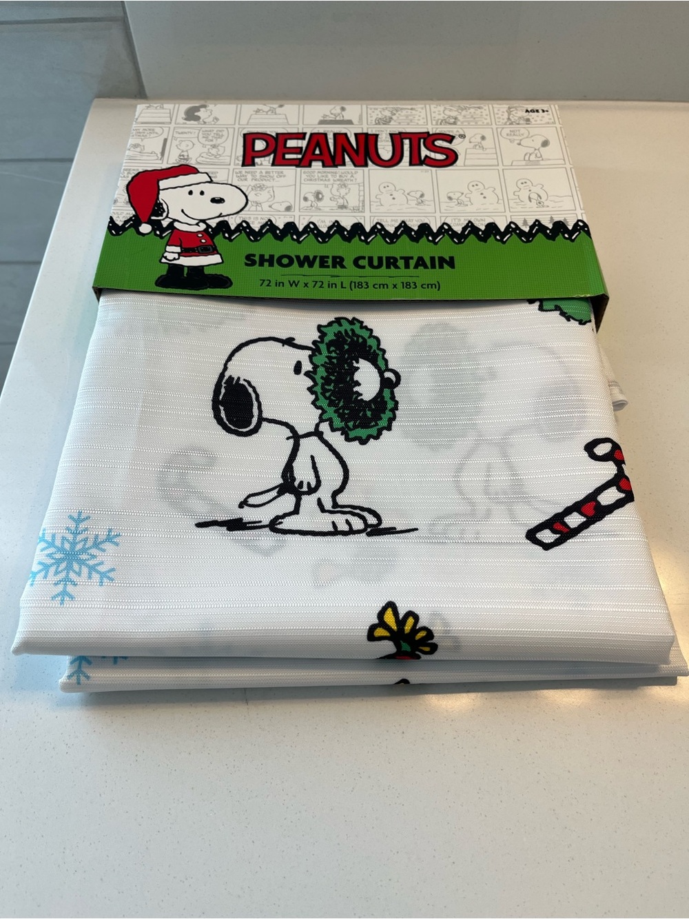 Peanuts: Snoopy & Woodstock
Christmas Holiday Shower Curtain